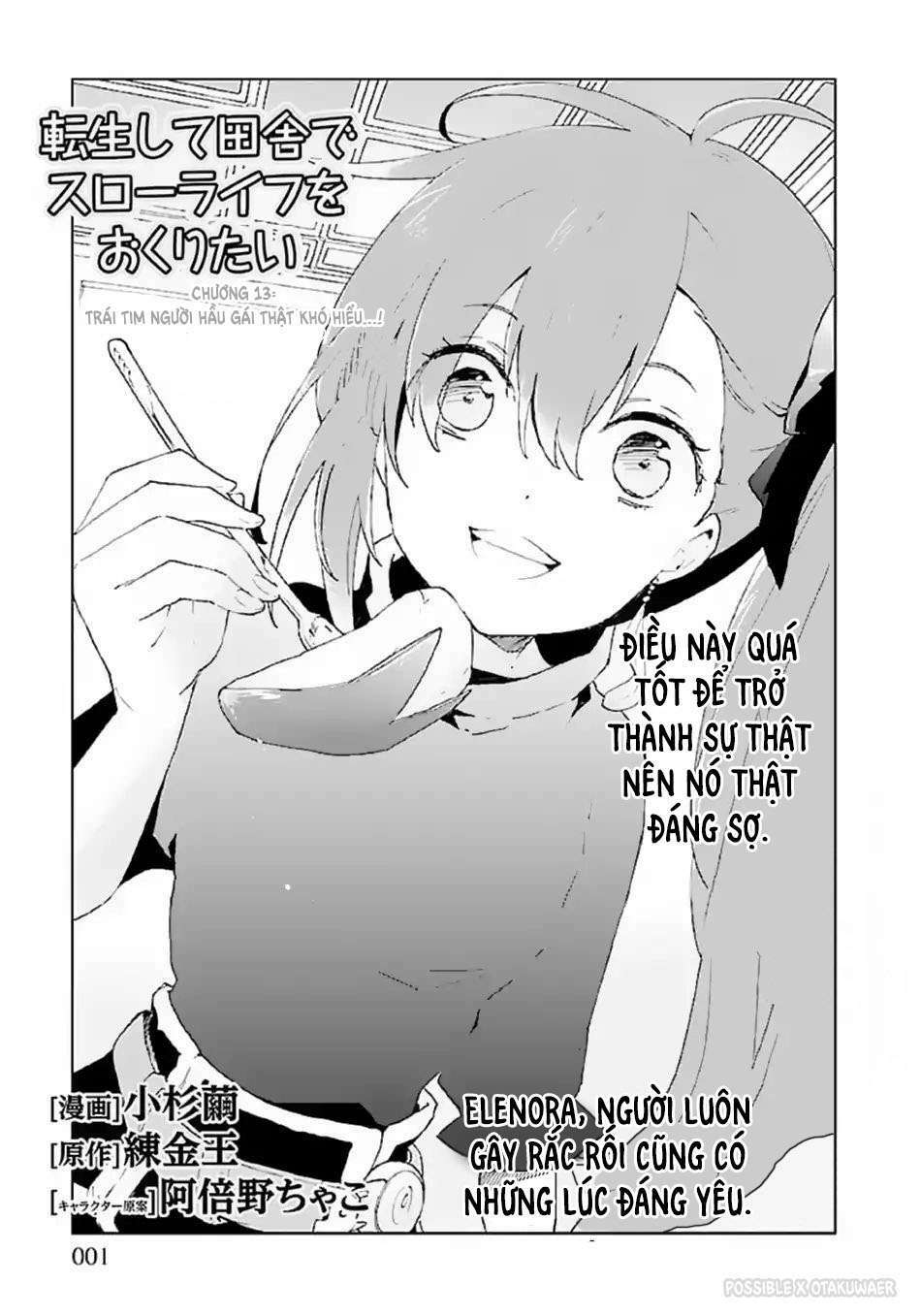 Tensei Shite Inaka De Slowlife Wo Okuritai Chap 13 - Next Chap 14