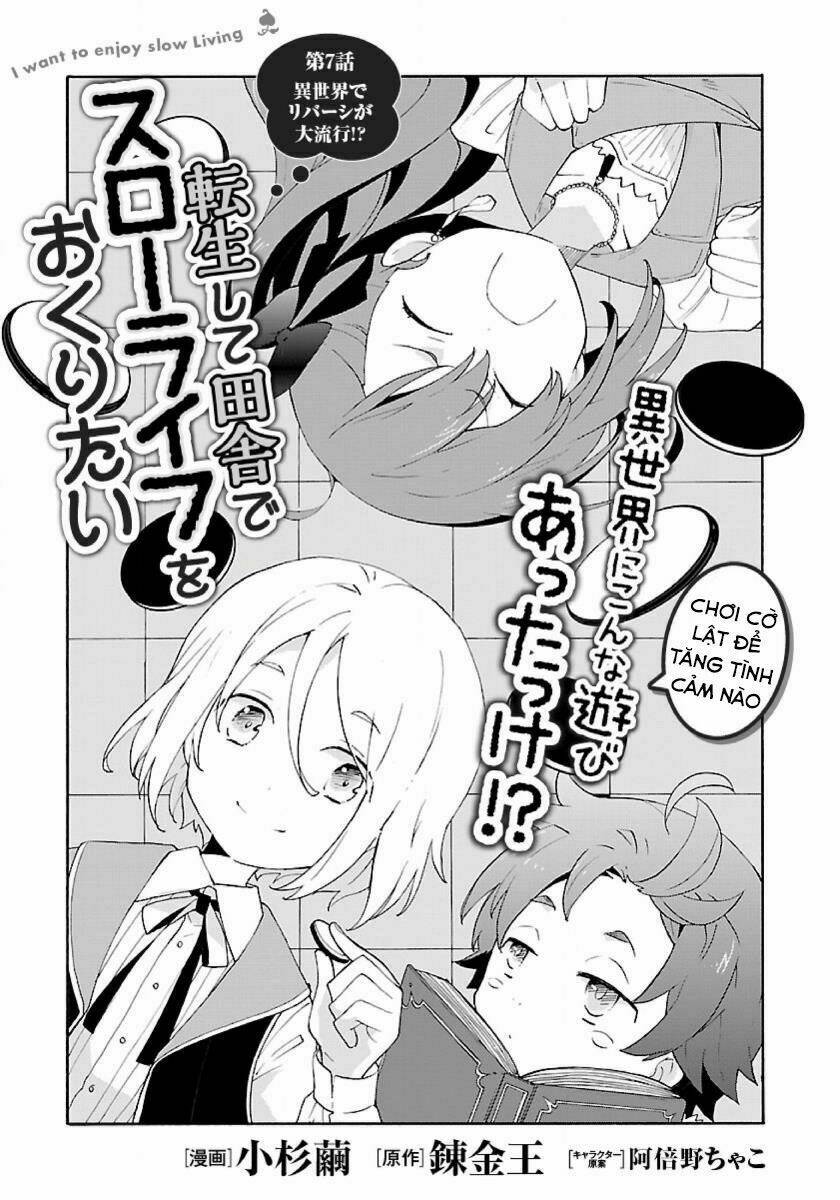 Tensei Shite Inaka De Slowlife Wo Okuritai Chap 7 - Next Chap 8