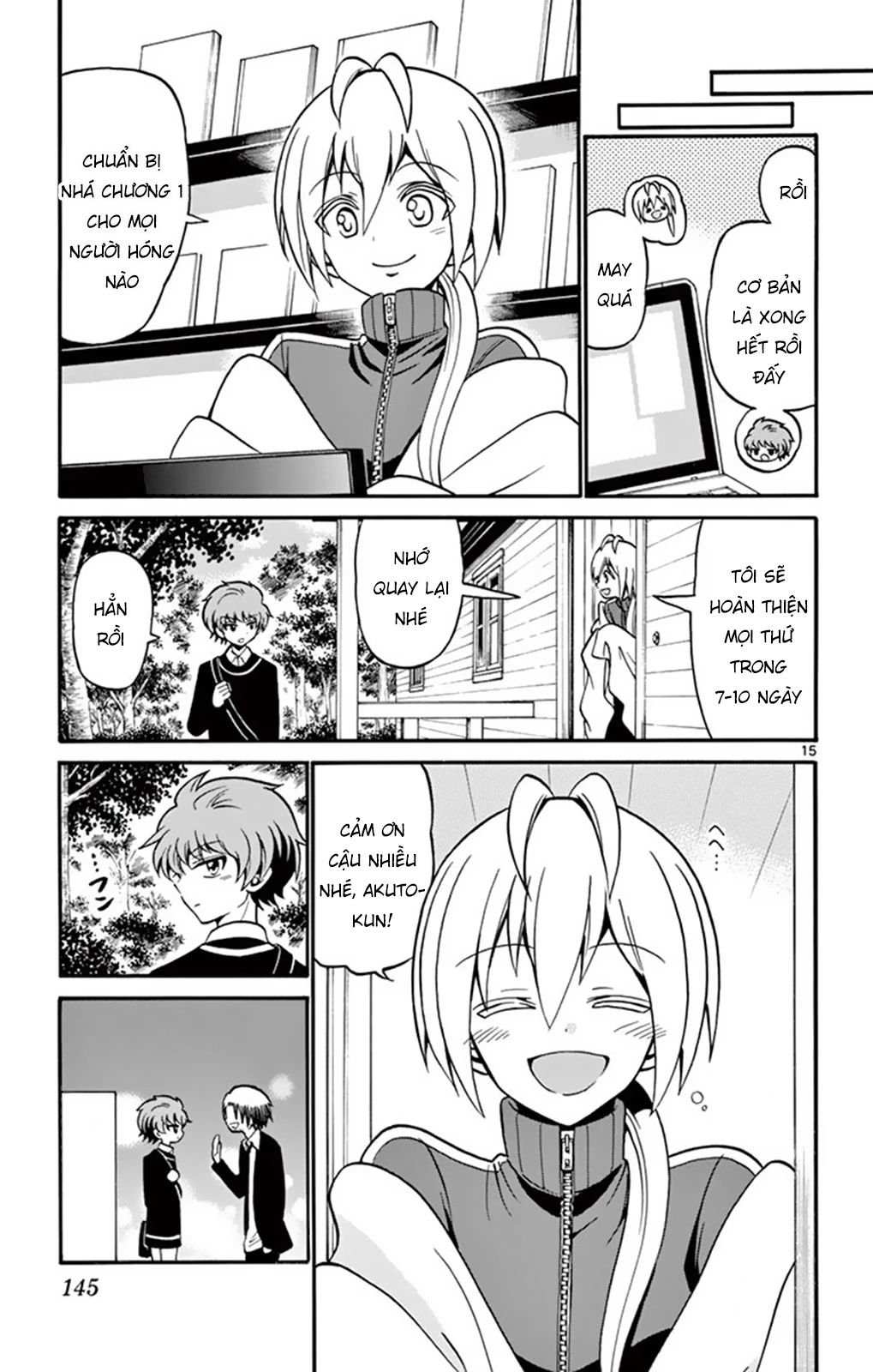 Tenshi To Akuto Chap 54 - Next Chap 55