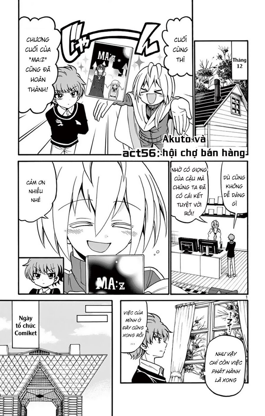 Tenshi To Akuto Chap 56 - Next Chap 57