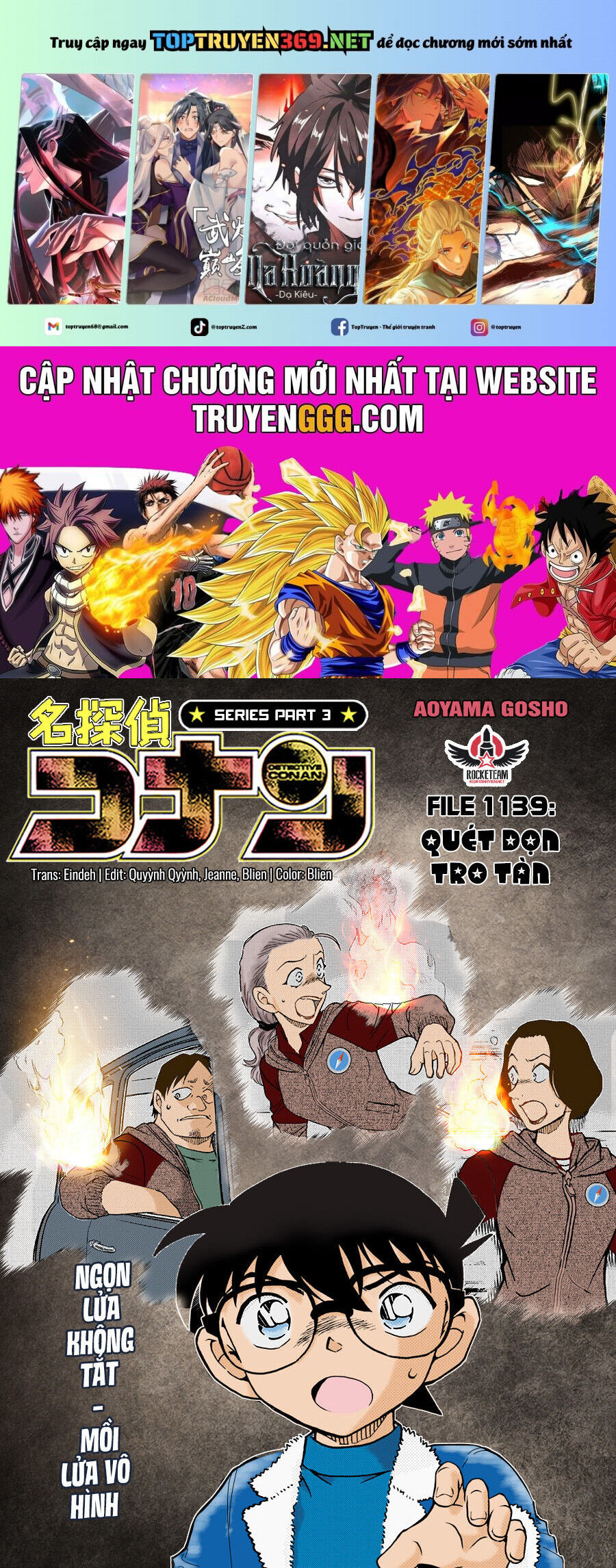 Thám Tử Conan Chap 1139 - Next Chap 1140