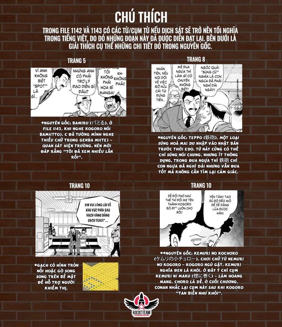 Thám Tử Conan Chap 1143 - Next Chap 1144