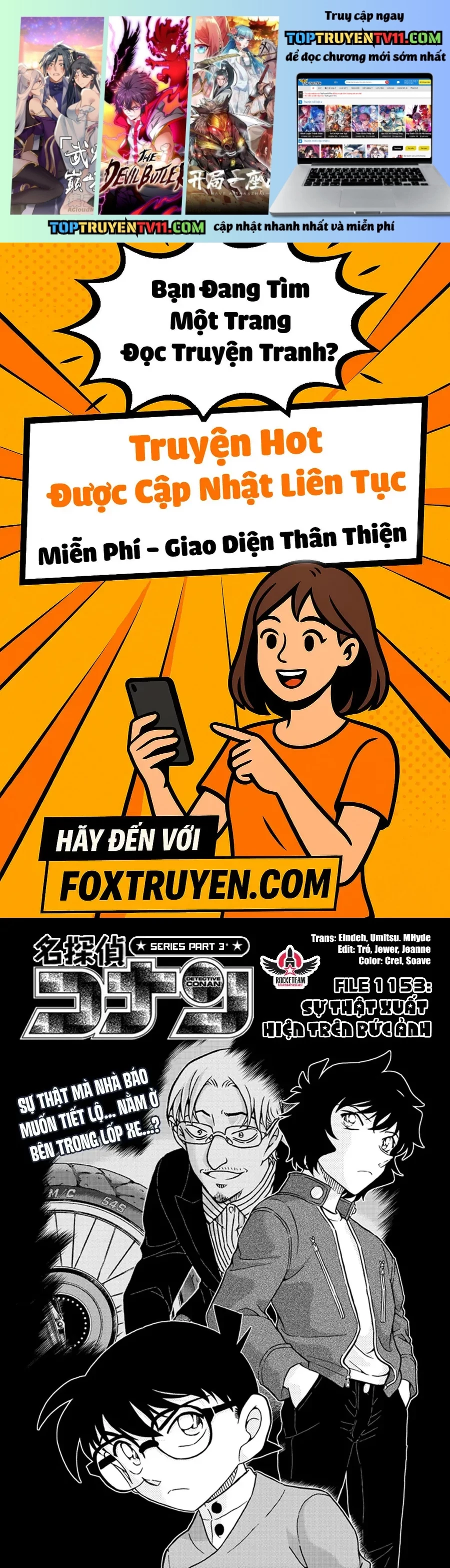 Thám Tử Conan Chap 1153 - Next Chap 1154