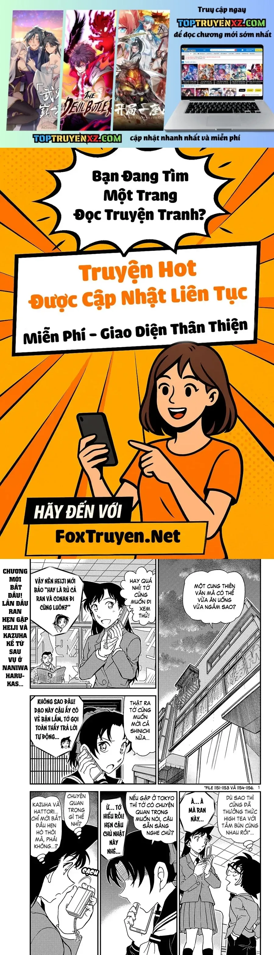 Thám Tử Conan Chap 1157 - Next Chap 1158