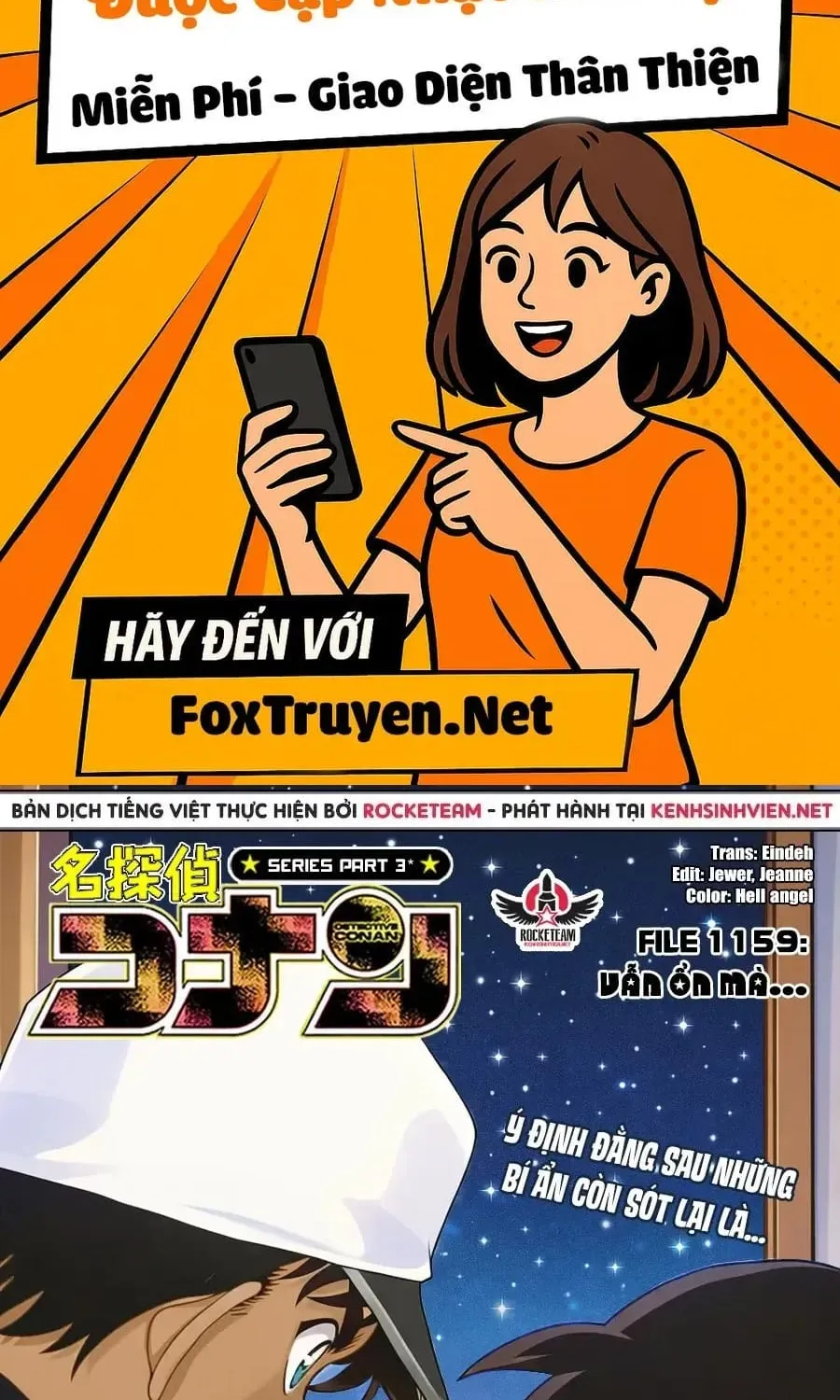 Thám Tử Conan Chap 1159 - Next Chap 1160