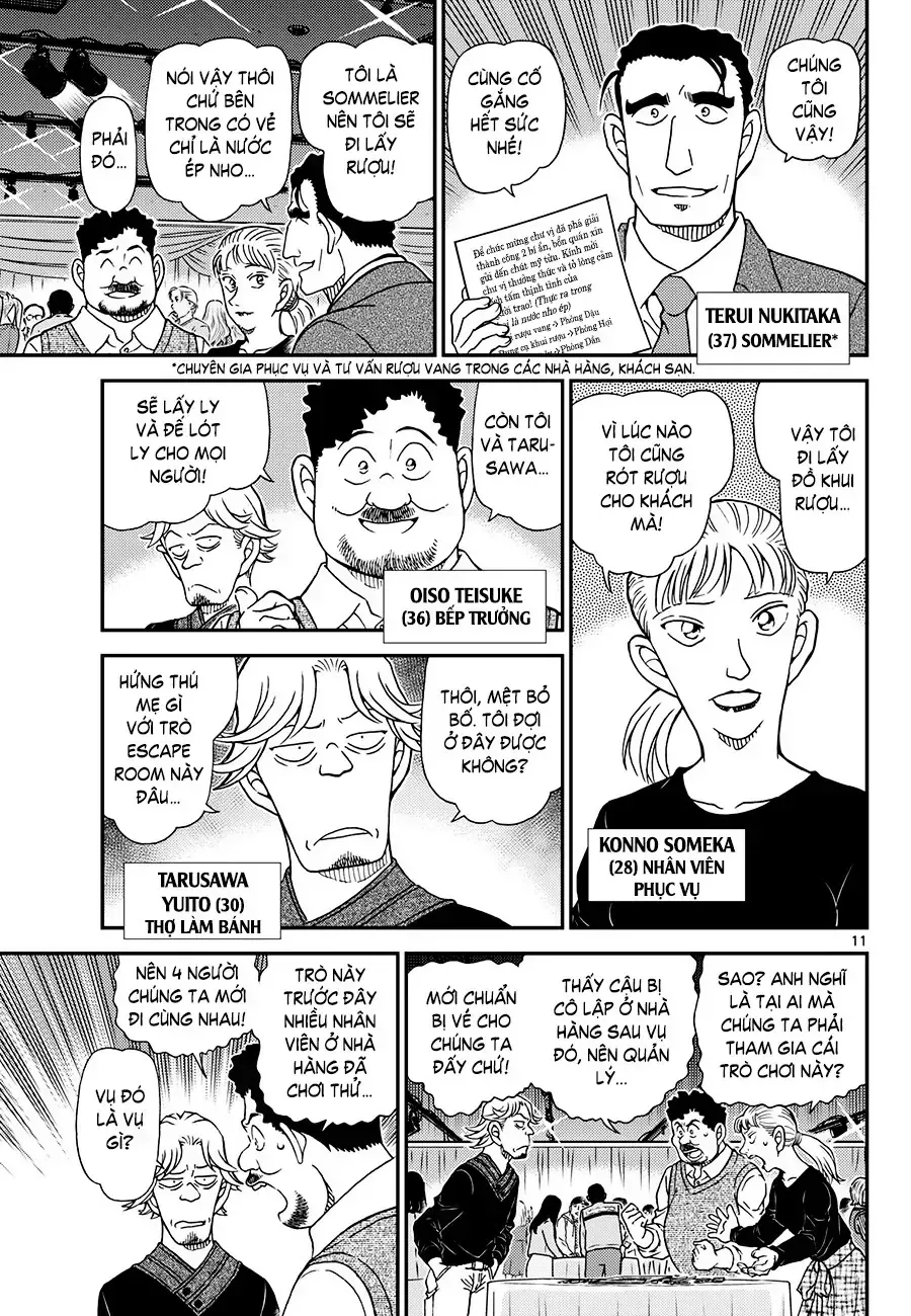 Thám Tử Conan Chap 1160 - Next Chap 1161