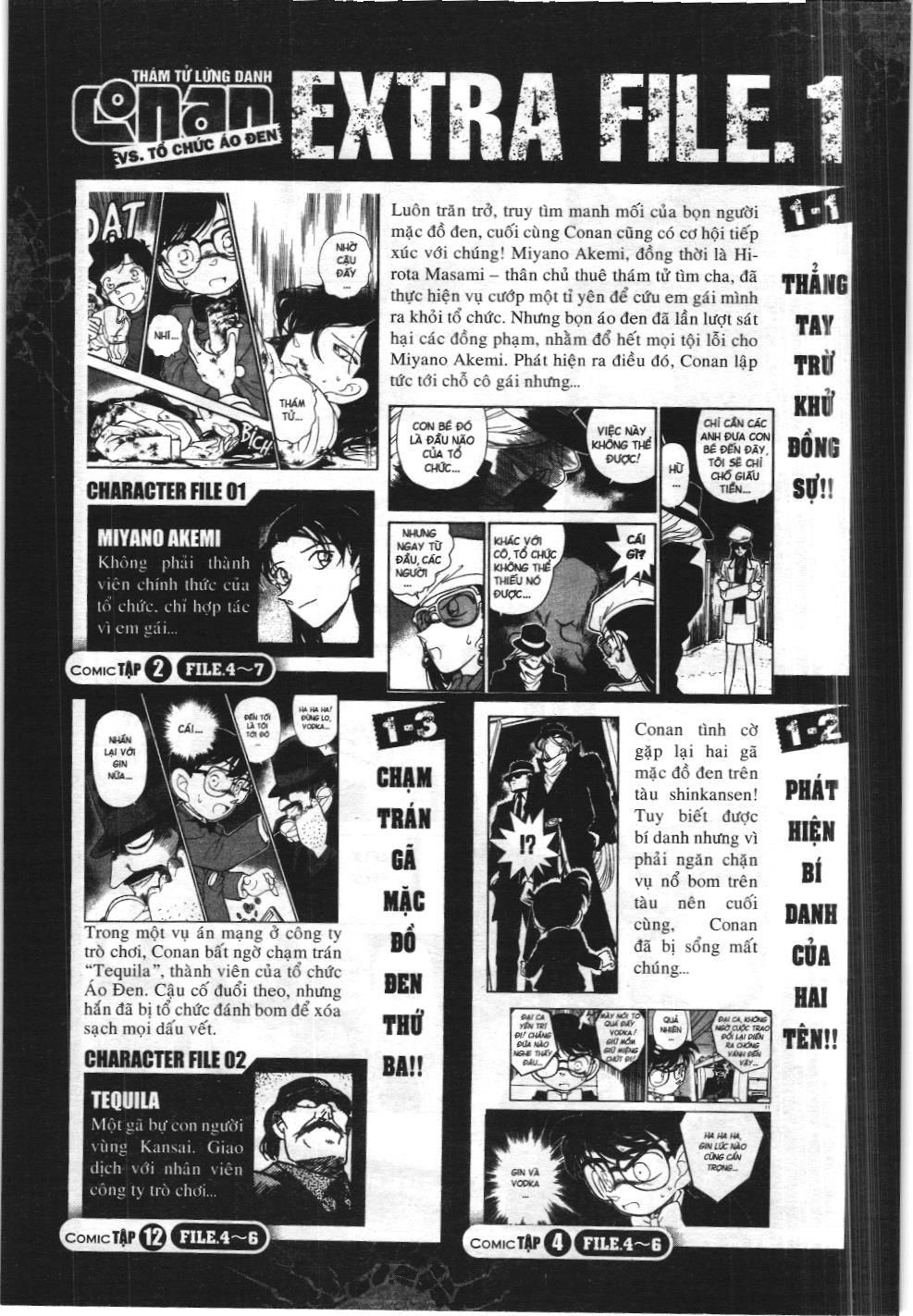 Thám tử lừng danh Conan - Tuyển tập đặc biệt - Vs. Tổ chức áo đen (NXB Kim Đồng) Chap 1 - Next Chap 2