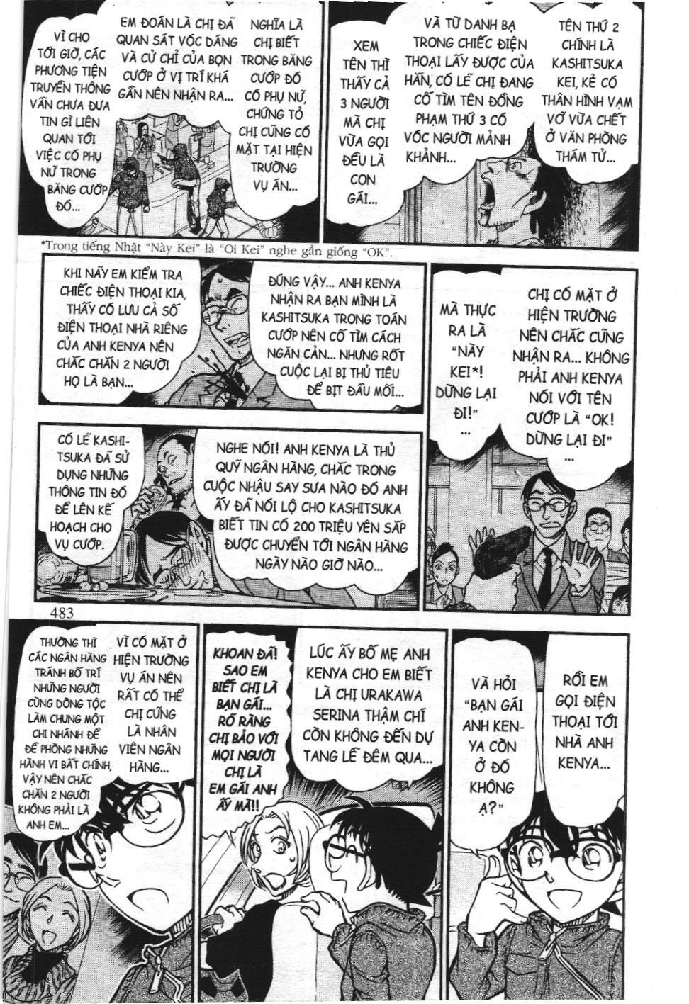 Thám tử lừng danh Conan - Tuyển tập đặc biệt - Vs. Tổ chức áo đen (NXB Kim Đồng) Chap 10 - Next Chap 11