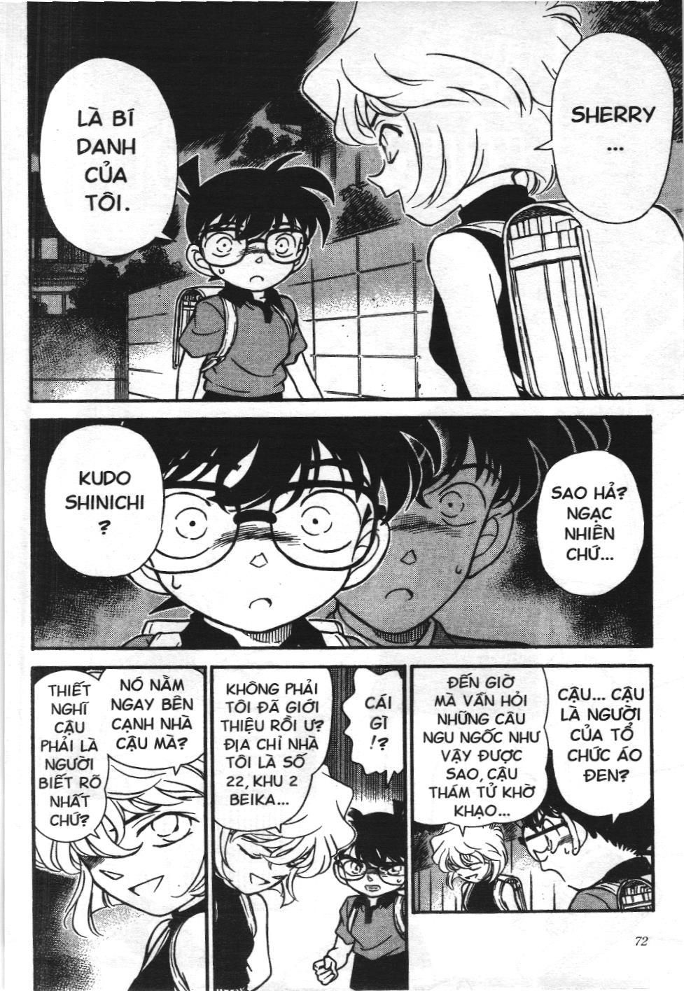 Thám tử lừng danh Conan - Tuyển tập đặc biệt - Vs. Tổ chức áo đen (NXB Kim Đồng) Chap 2 - Next Chap 3
