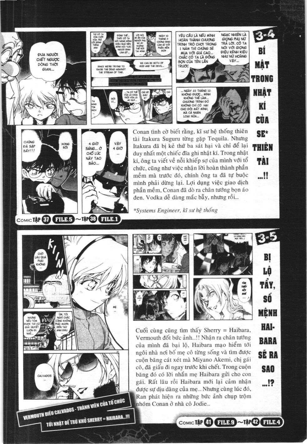 Thám tử lừng danh Conan - Tuyển tập đặc biệt - Vs. Tổ chức áo đen (NXB Kim Đồng) Chap 3 - Next Chap 4