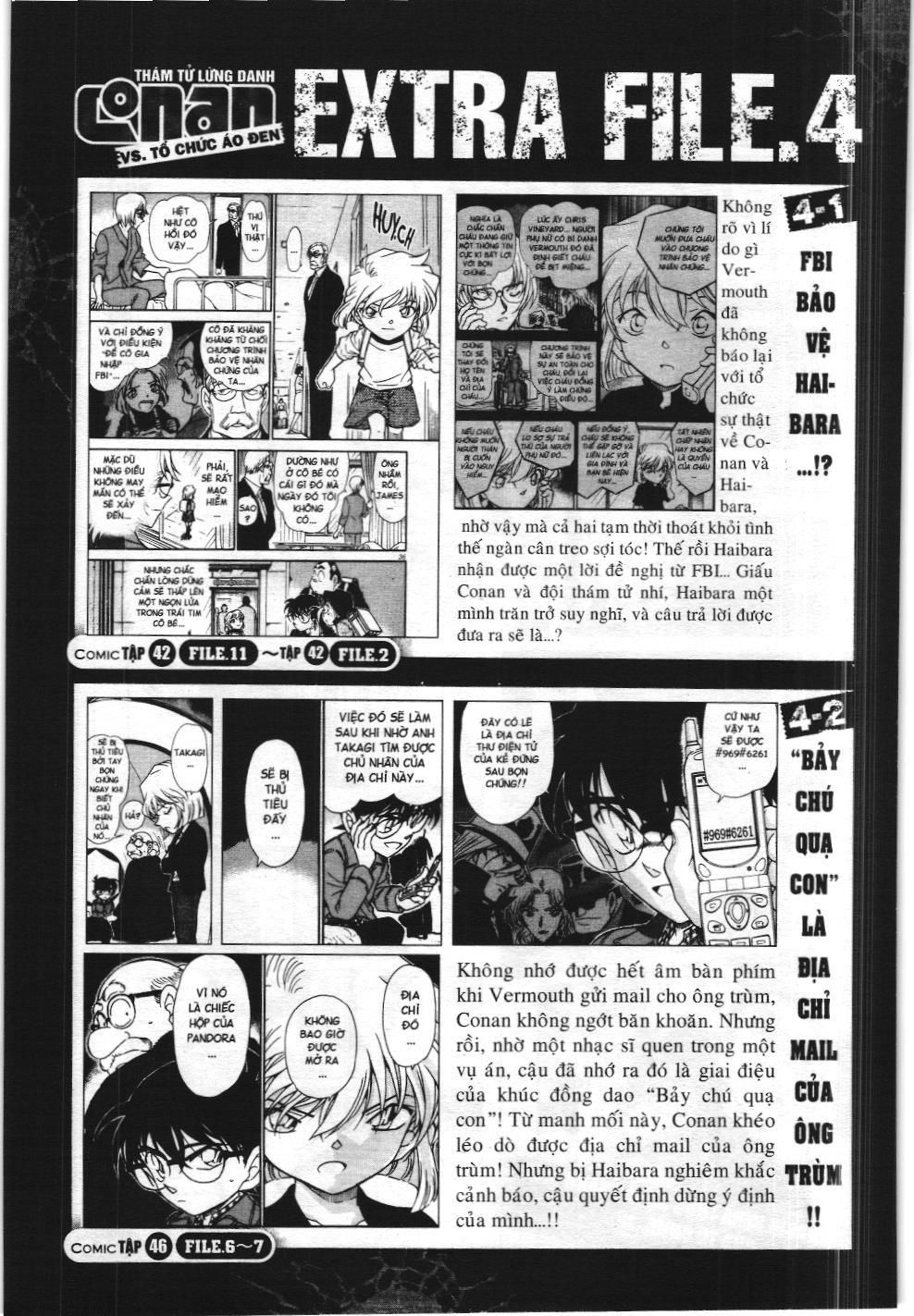 Thám tử lừng danh Conan - Tuyển tập đặc biệt - Vs. Tổ chức áo đen (NXB Kim Đồng) Chap 4 - Next Chap 5