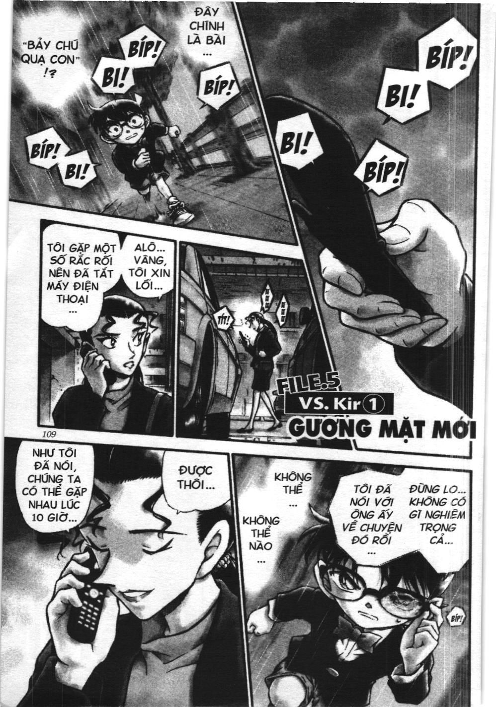 Thám tử lừng danh Conan - Tuyển tập đặc biệt - Vs. Tổ chức áo đen (NXB Kim Đồng) Chap 5 - Next Chap 6