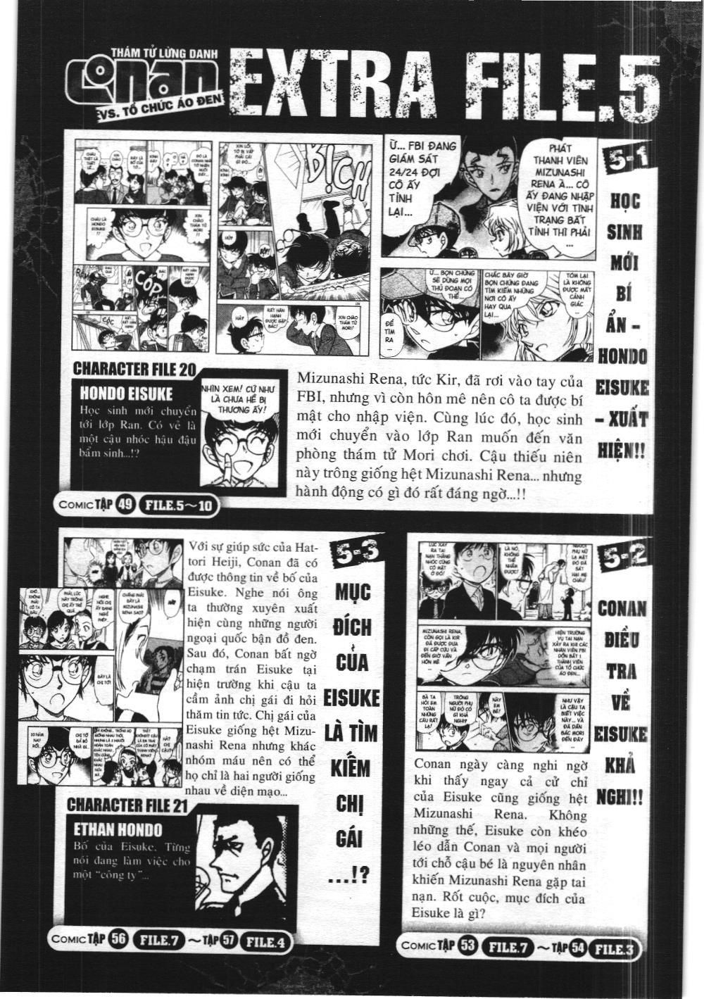 Thám tử lừng danh Conan - Tuyển tập đặc biệt - Vs. Tổ chức áo đen (NXB Kim Đồng) Chap 5 - Next Chap 6