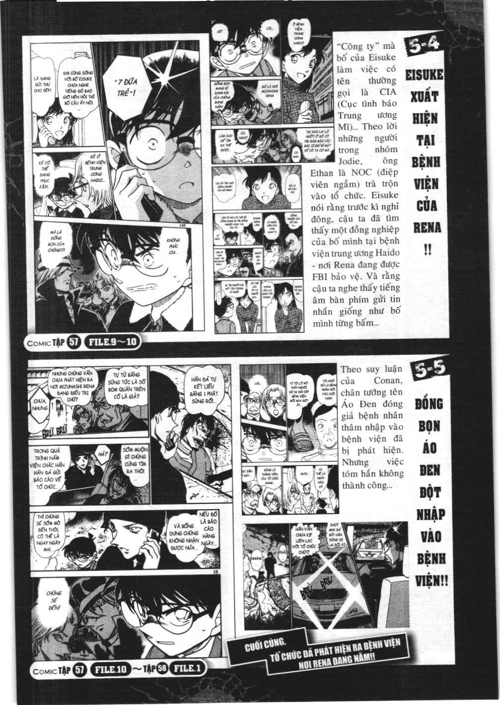 Thám tử lừng danh Conan - Tuyển tập đặc biệt - Vs. Tổ chức áo đen (NXB Kim Đồng) Chap 5 - Next Chap 6