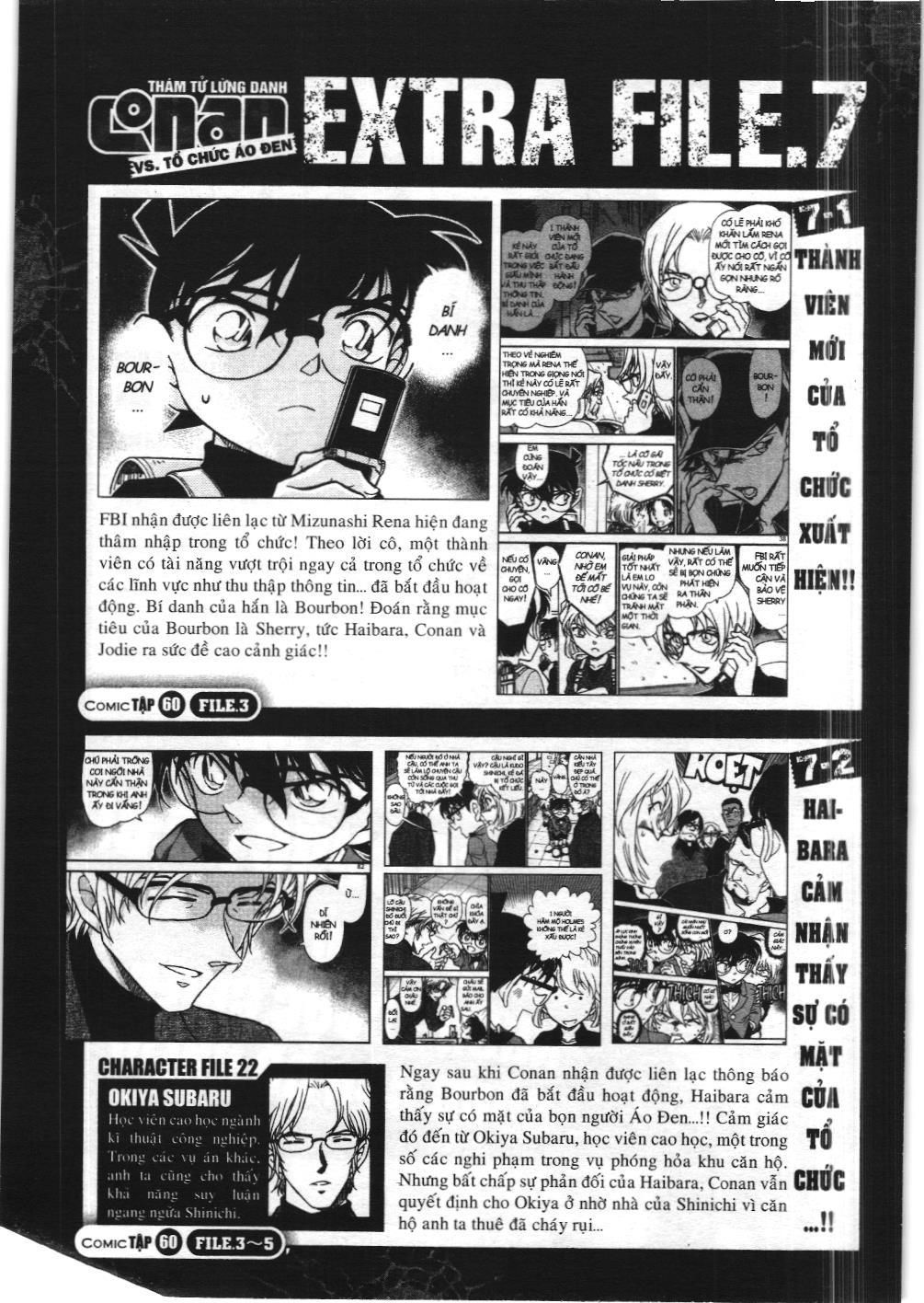 Thám tử lừng danh Conan - Tuyển tập đặc biệt - Vs. Tổ chức áo đen (NXB Kim Đồng) Chap 6.1 - Next Chap 7.1