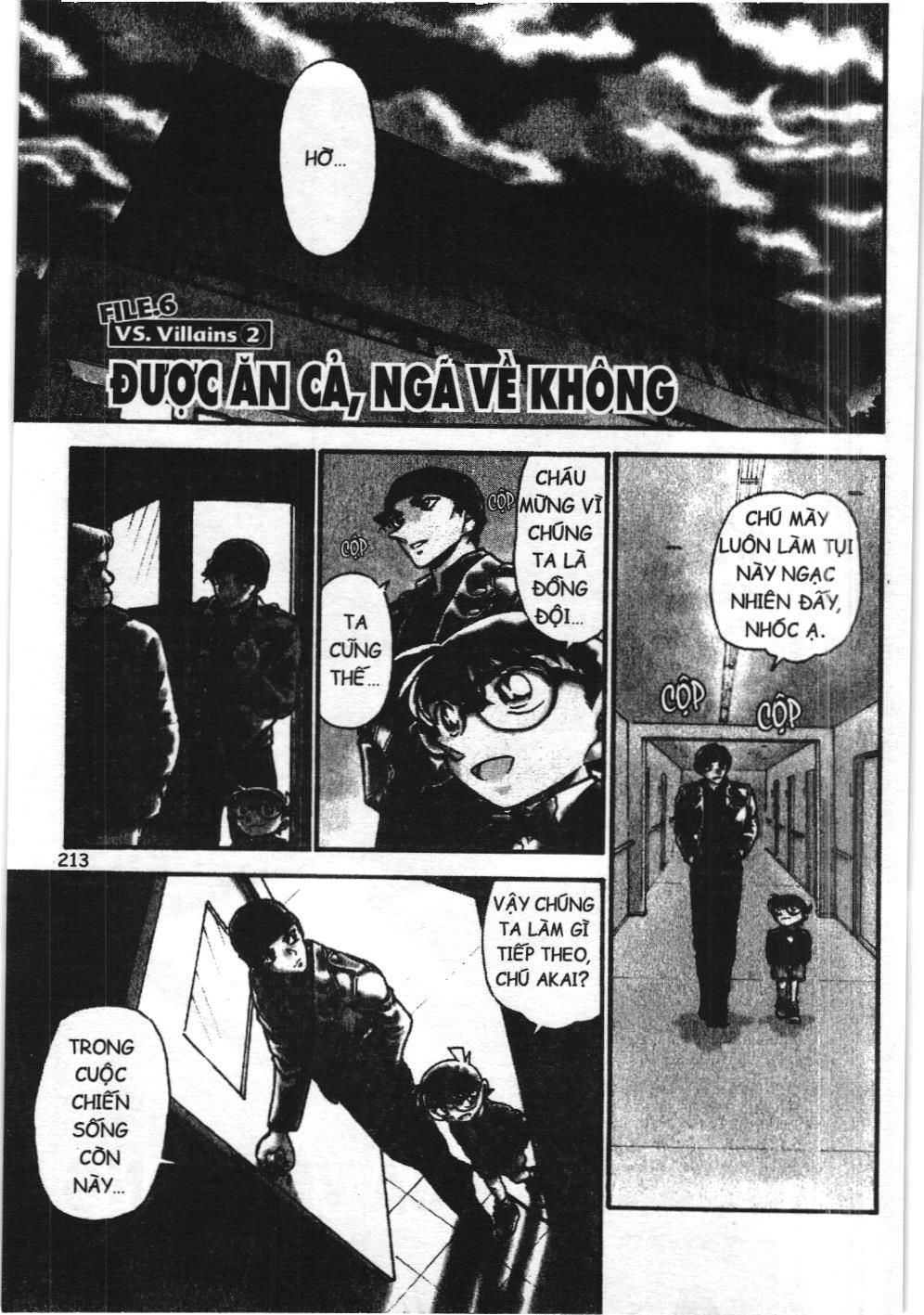 Thám tử lừng danh Conan - Tuyển tập đặc biệt - Vs. Tổ chức áo đen (NXB Kim Đồng) Chap 6 - Next Chap 7