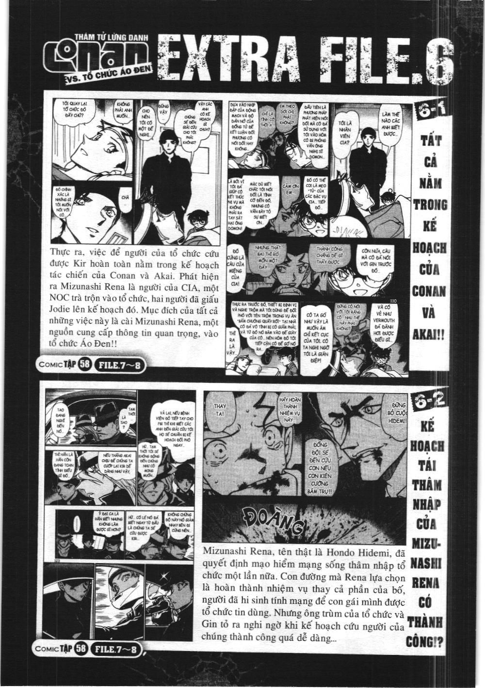 Thám tử lừng danh Conan - Tuyển tập đặc biệt - Vs. Tổ chức áo đen (NXB Kim Đồng) Chap 6 - Next Chap 7