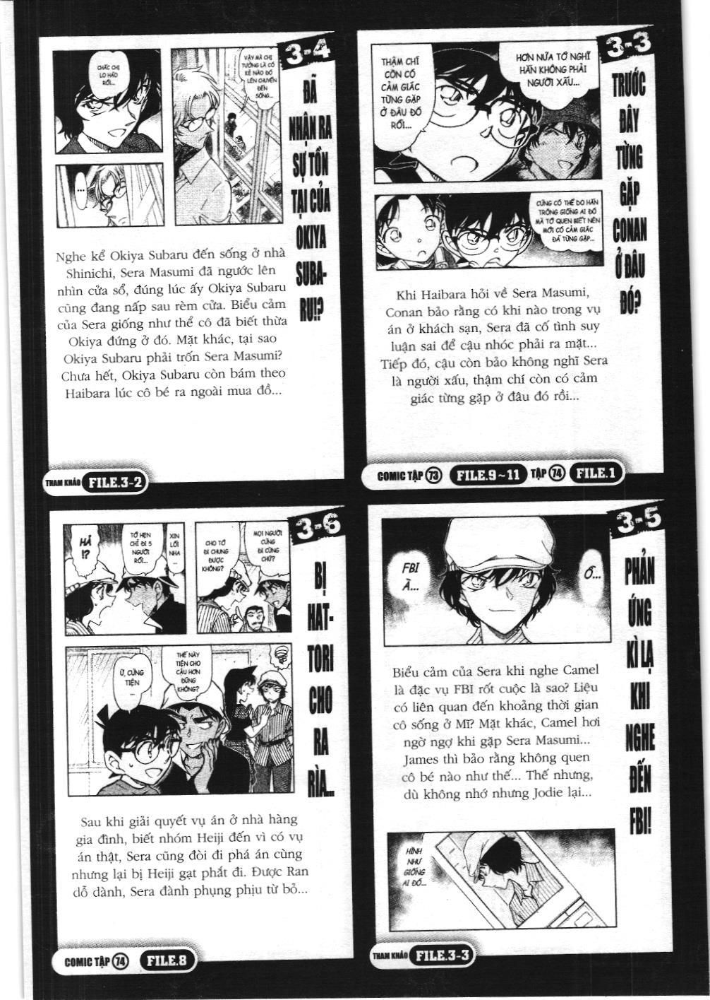 Thám tử lừng danh Conan - Tuyển tập đặc biệt - Vs. Tổ chức áo đen (NXB Kim Đồng) Chap 9 - Next Chap 10