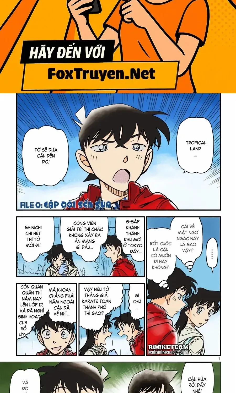 Thám Tử Lừng Danh Conan Chap 0 - Next Chap 1