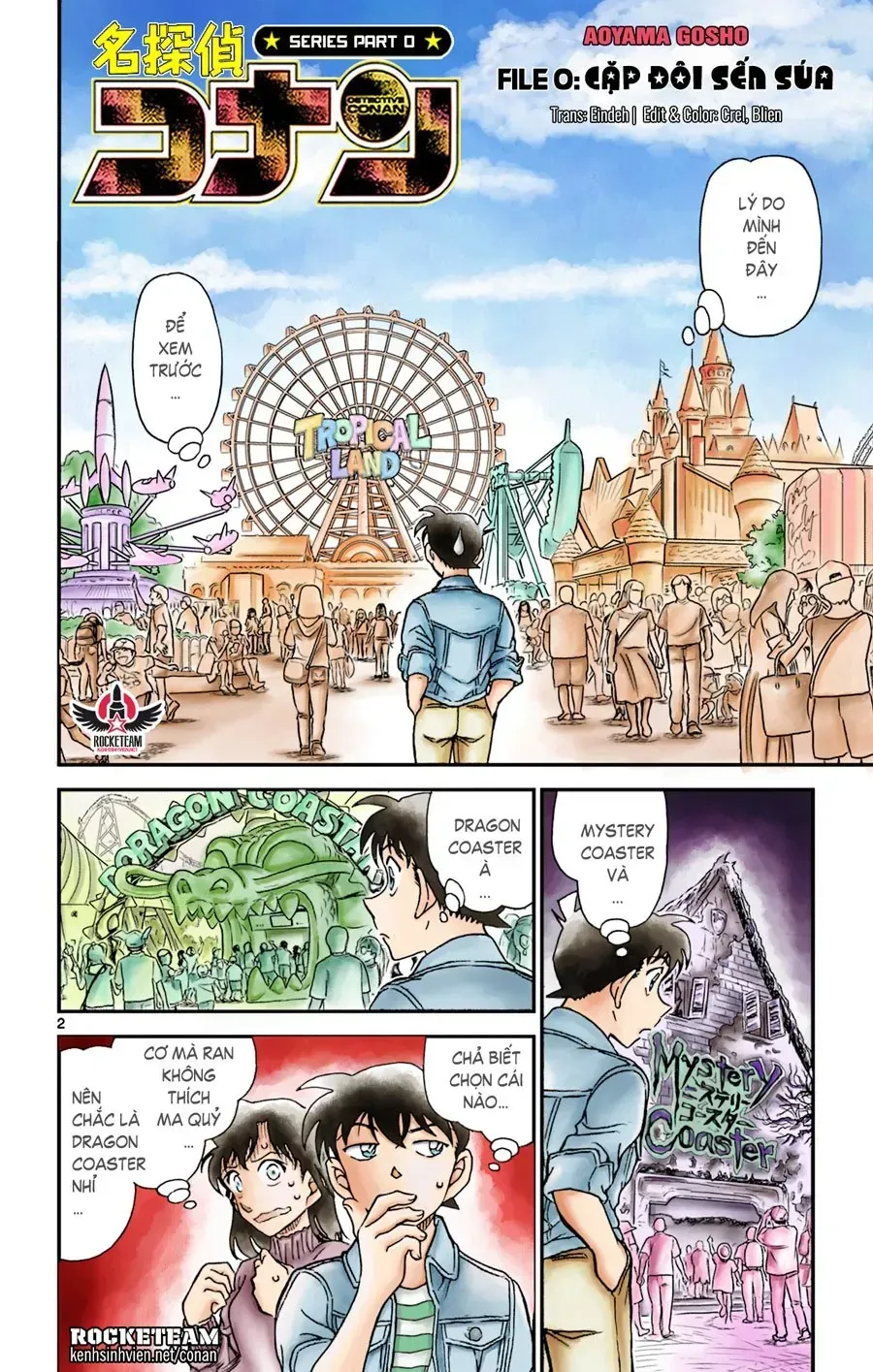 Thám Tử Lừng Danh Conan Chap 0 - Next Chap 1