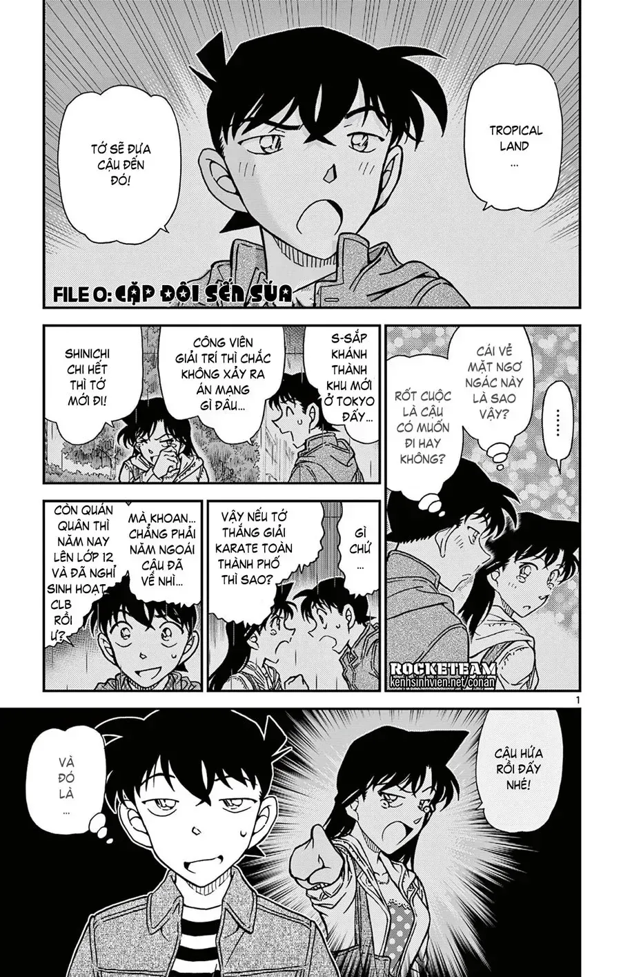Thám Tử Lừng Danh Conan Chap 0 - Next Chap 1