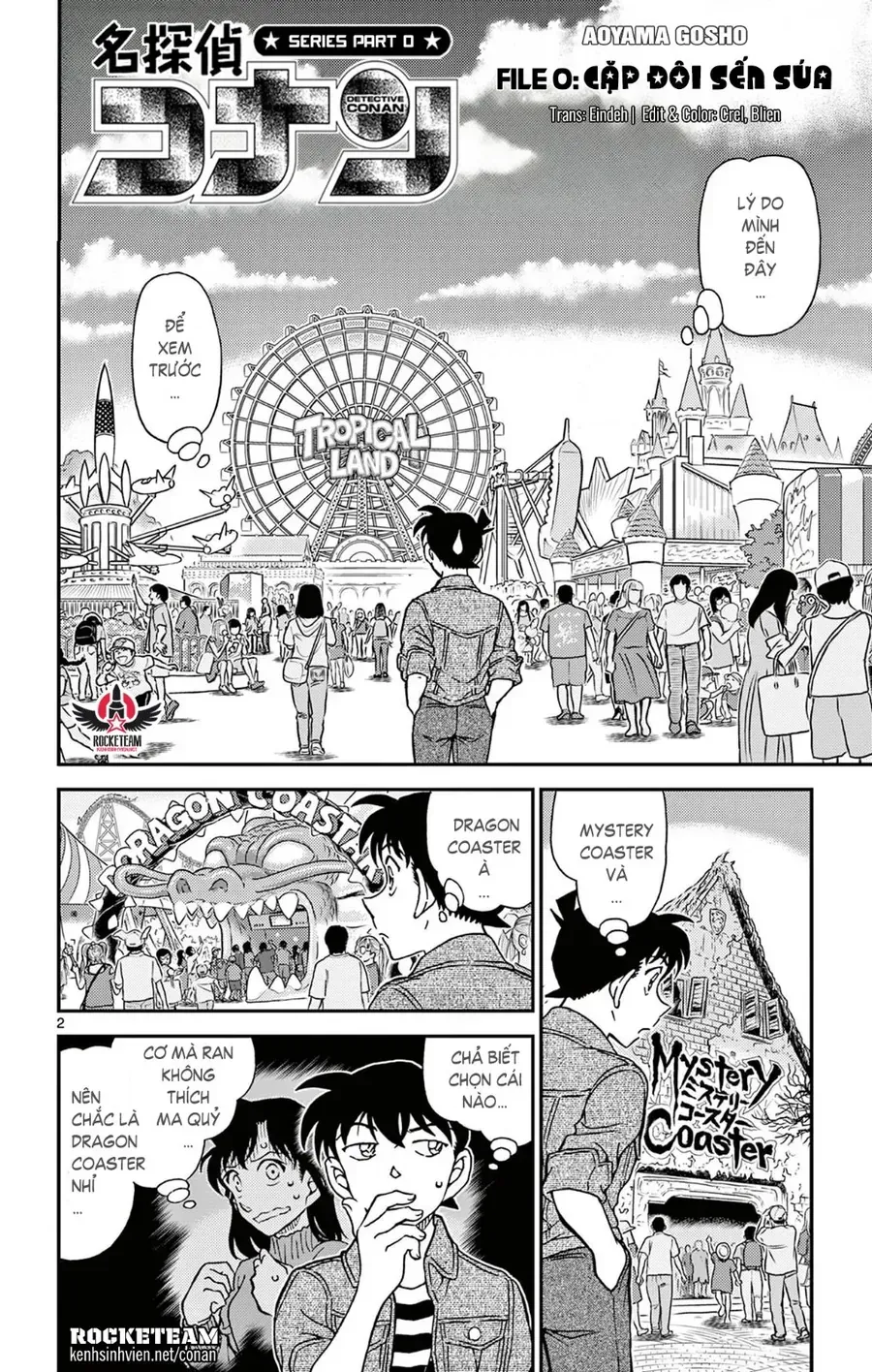 Thám Tử Lừng Danh Conan Chap 0 - Next Chap 1