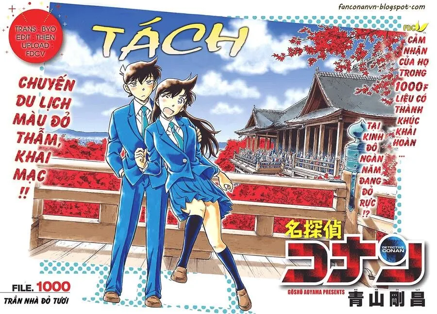 Thám Tử Lừng Danh Conan Chap 1000 - Next Chap 1001