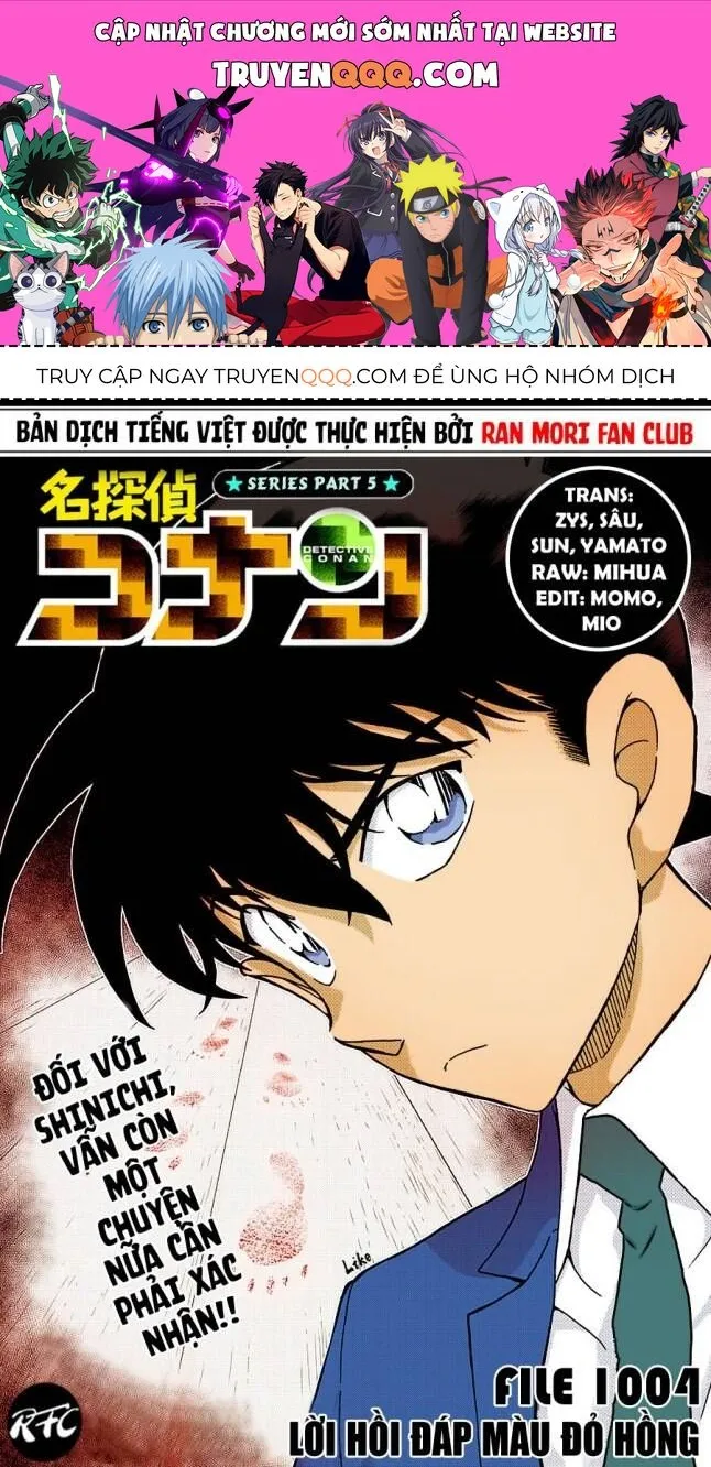 Thám Tử Lừng Danh Conan Chap 1004 - Next Chap 1005