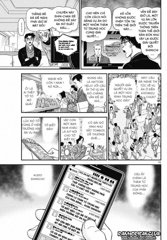 Thám Tử Lừng Danh Conan Chap 1005 - Next Chap 1006