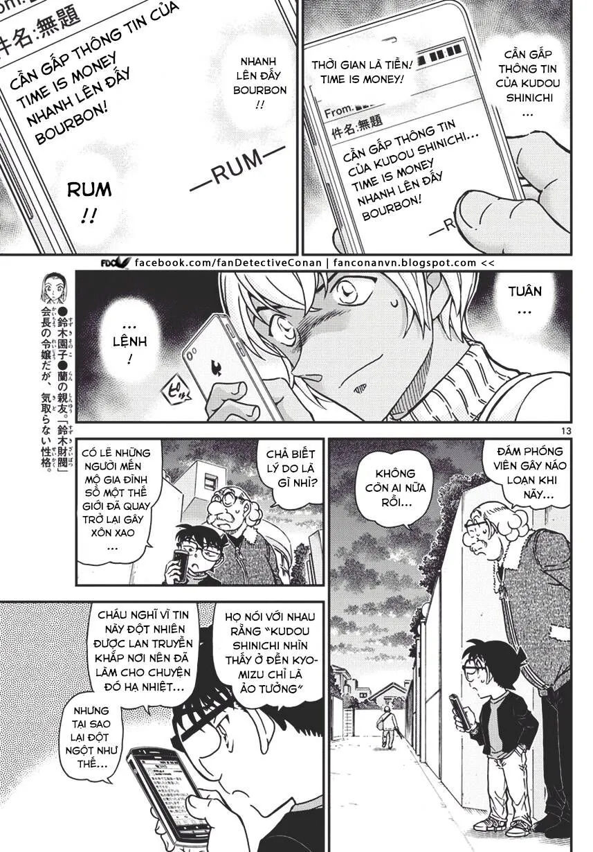 Thám Tử Lừng Danh Conan Chap 1008 - Next Chap 1009