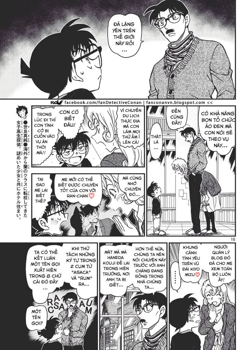 Thám Tử Lừng Danh Conan Chap 1008 - Next Chap 1009
