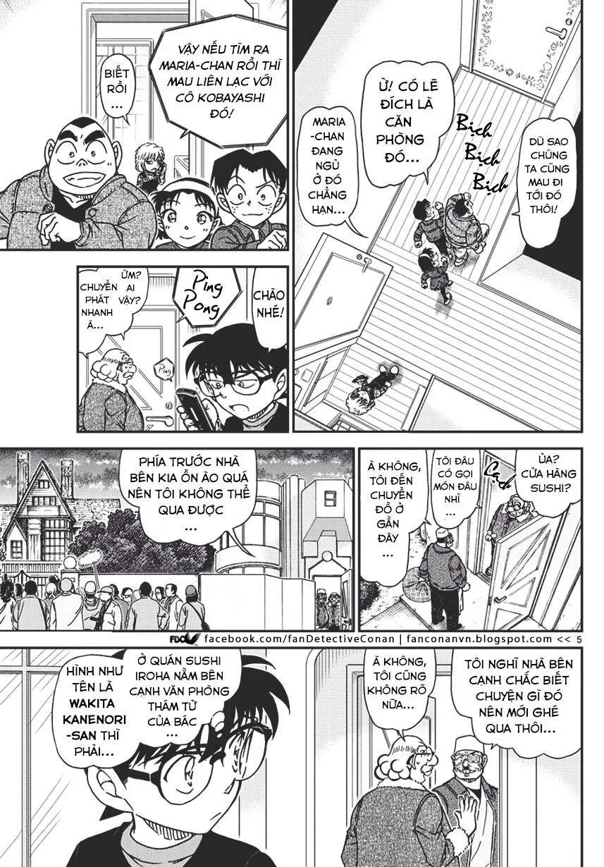 Thám Tử Lừng Danh Conan Chap 1008 - Next Chap 1009