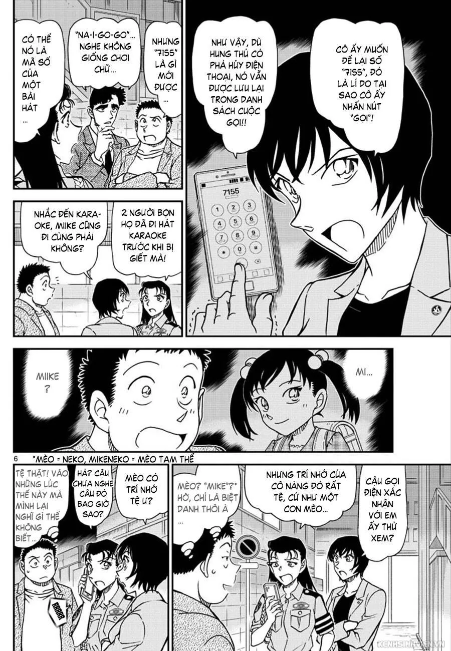 Thám Tử Lừng Danh Conan Chap 1016 - Next Chap 1017