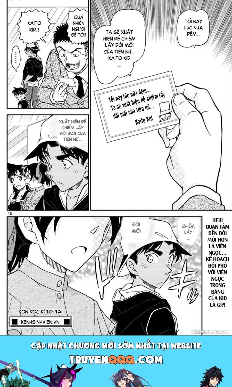 Thám Tử Lừng Danh Conan Chap 1018 - Next Chap 1019