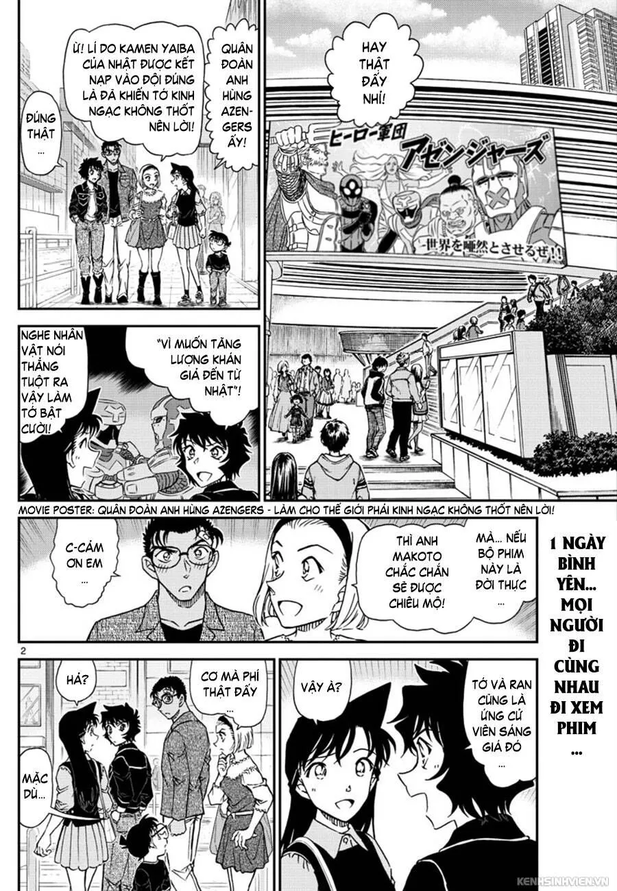 Thám Tử Lừng Danh Conan Chap 1022 - Next Chap 1023