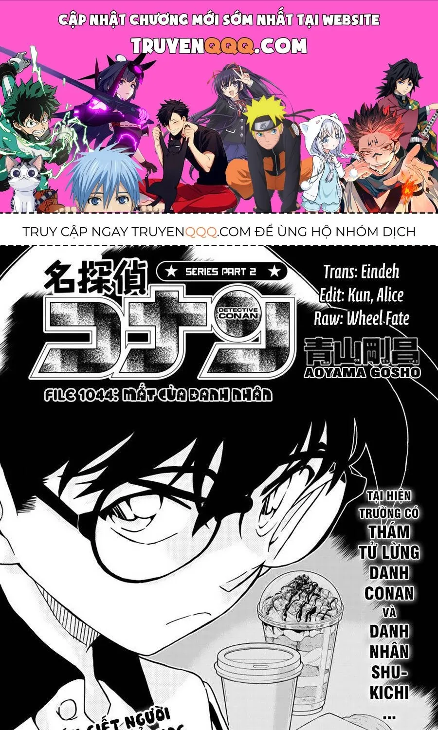 Thám Tử Lừng Danh Conan Chap 1044 - Next Chap 1045