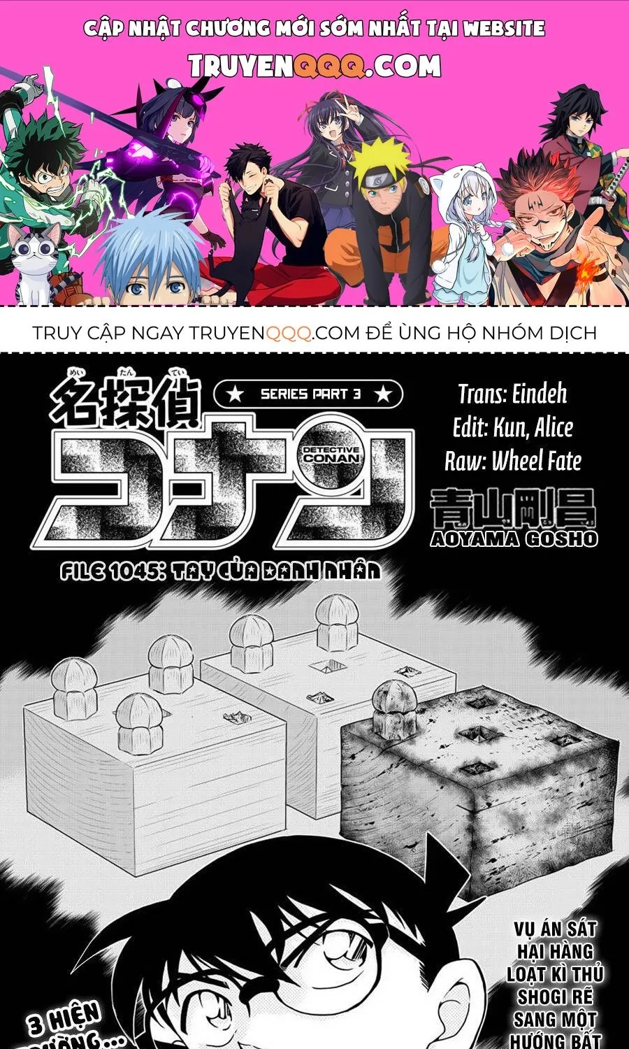 Thám Tử Lừng Danh Conan Chap 1045 - Next Chap 1046