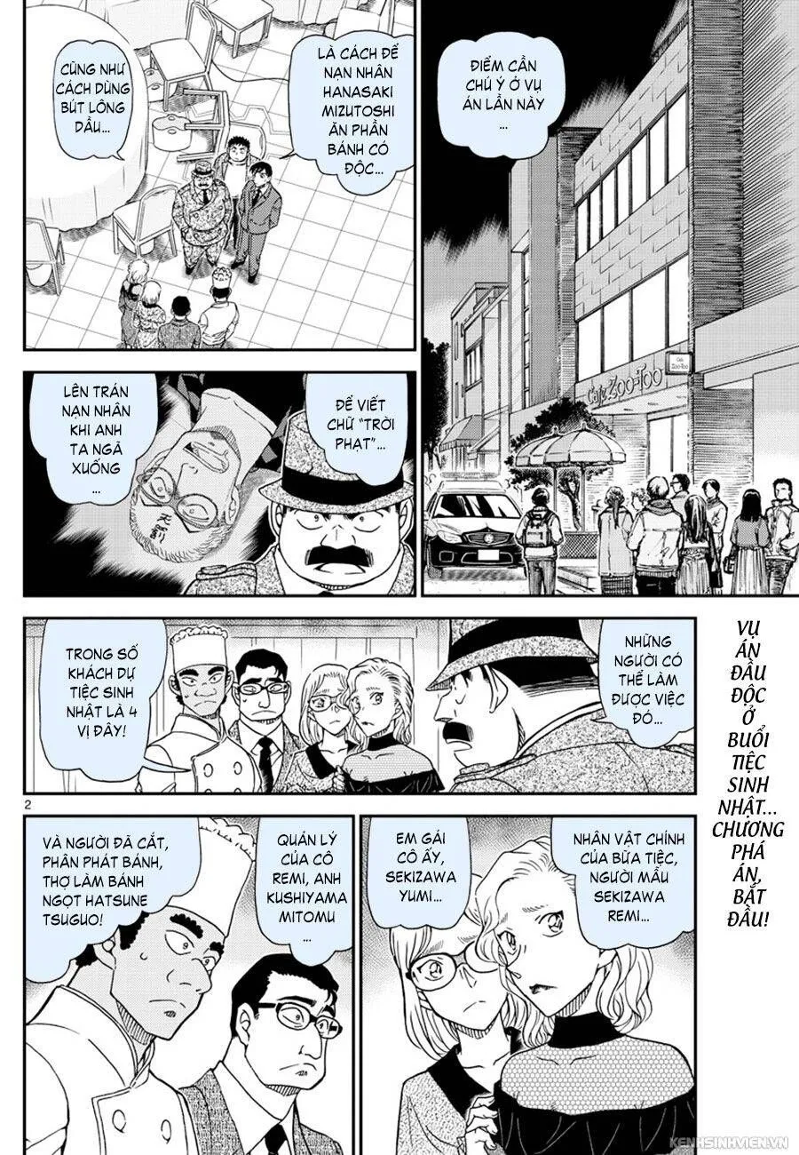 Thám Tử Lừng Danh Conan Chap 1050 - Next Chap 1051