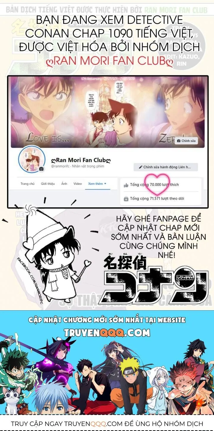 Thám Tử Lừng Danh Conan Chap 1090 - Next Chap 1091