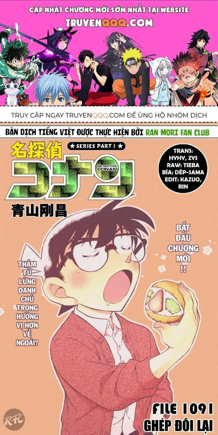 Thám Tử Lừng Danh Conan Chap 1091 - Next Chap 1092