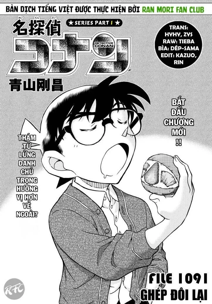 Thám Tử Lừng Danh Conan Chap 1091 - Next Chap 1092