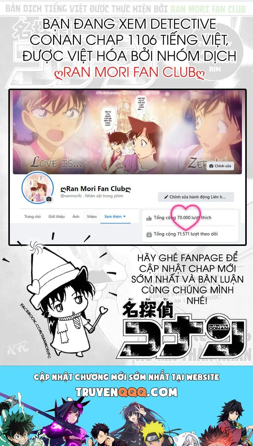 Thám Tử Lừng Danh Conan Chap 1106 - Next Chap 1107