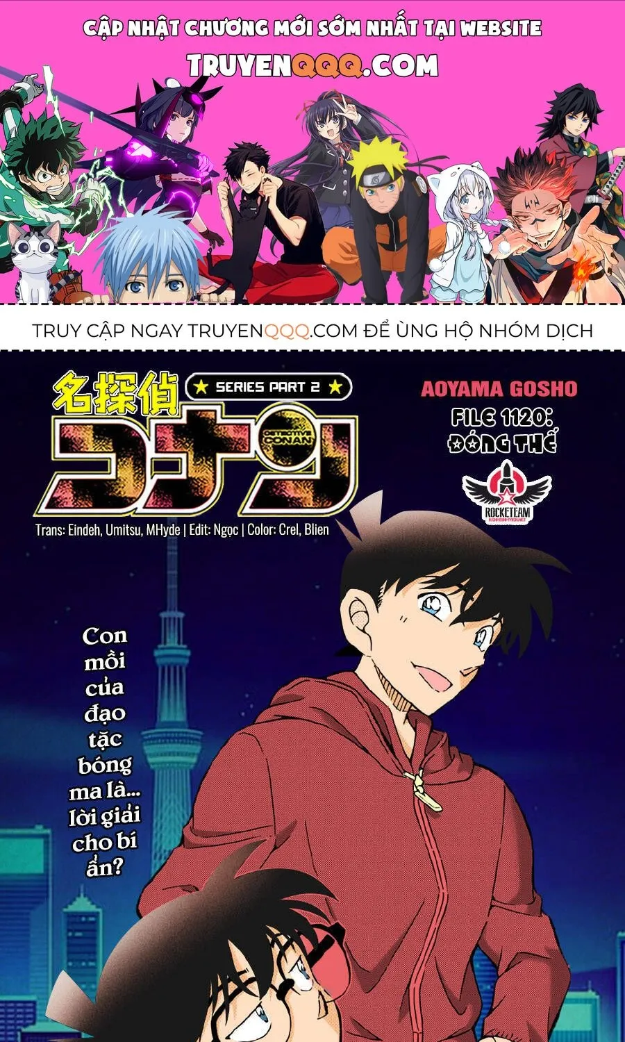 Thám Tử Lừng Danh Conan Chap 1120 - Next Chap 1121