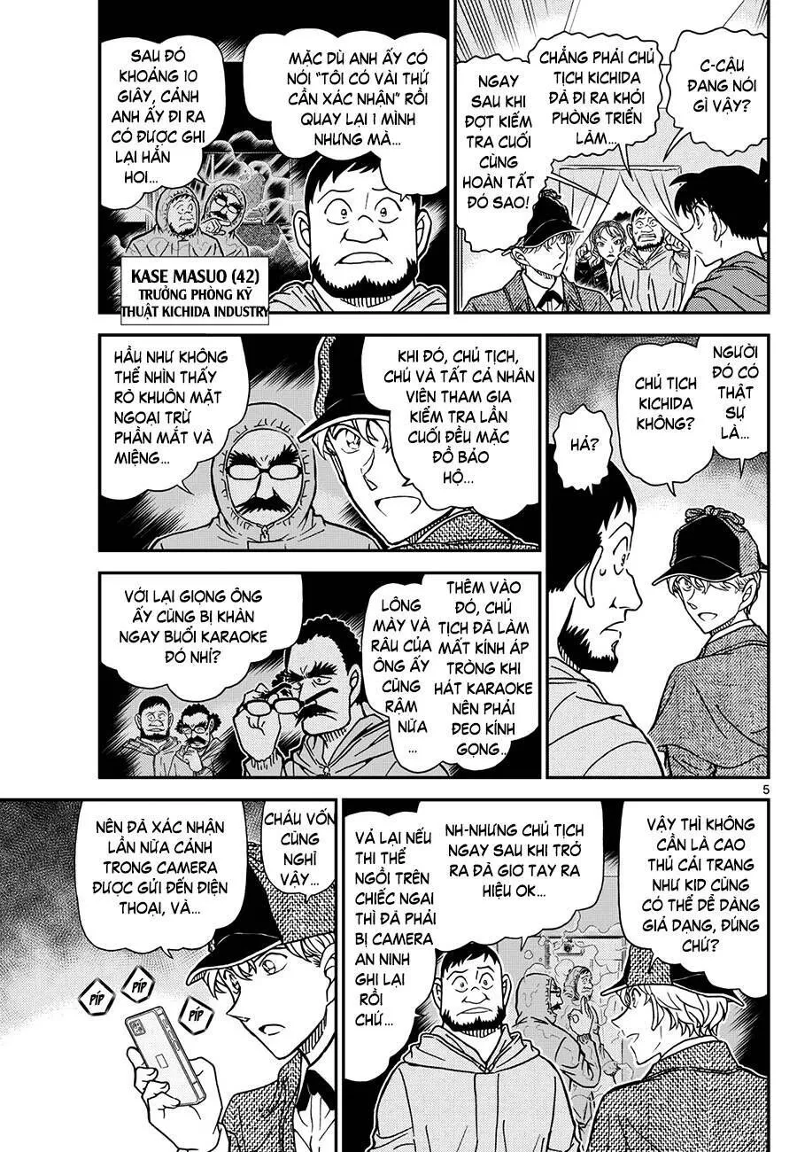 Thám Tử Lừng Danh Conan Chap 1122 - Next Chap 1123