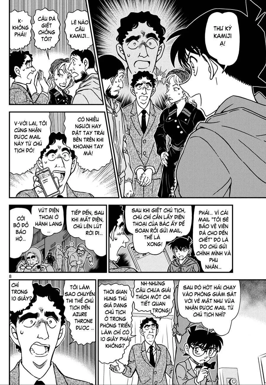Thám Tử Lừng Danh Conan Chap 1122 - Next Chap 1123