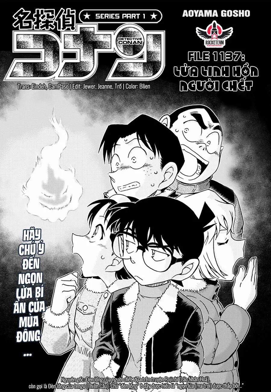 Thám Tử Lừng Danh Conan Chap 1137 - Next Chap 1138