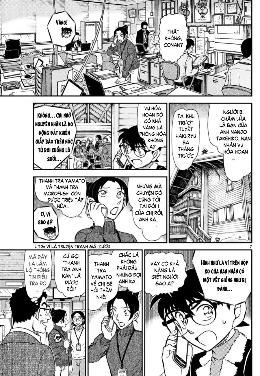 Thám Tử Lừng Danh Conan Chap 1138 - Next Chap 1139