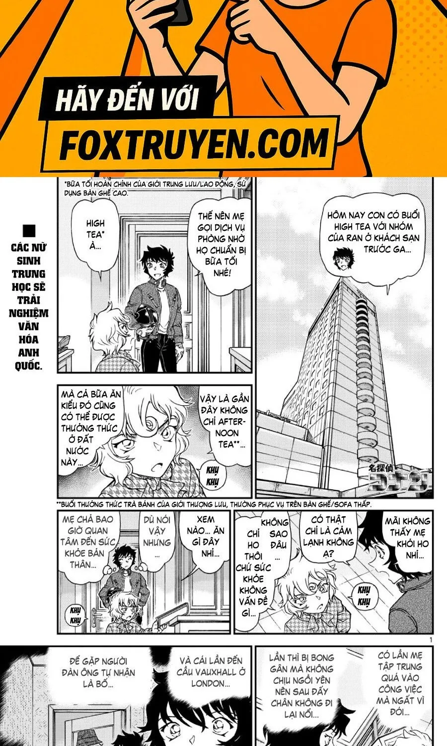 Thám Tử Lừng Danh Conan Chap 1151 - Next Chap 1152