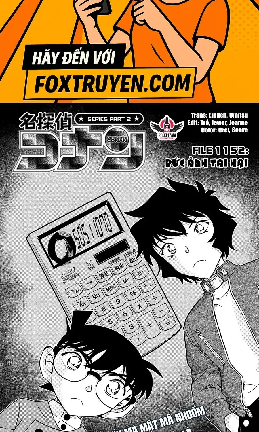 Thám Tử Lừng Danh Conan Chap 1152 - Next Chap 1153