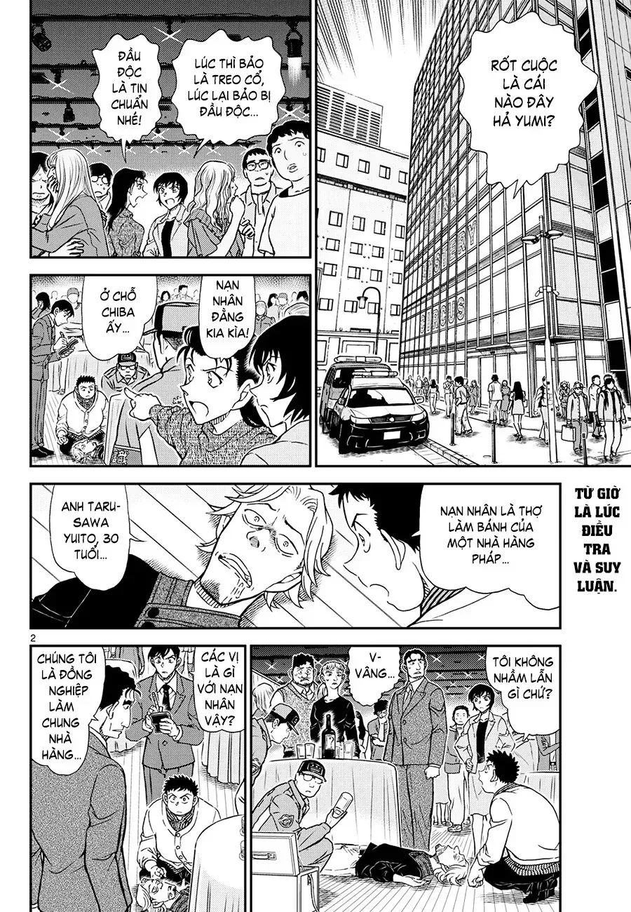 Thám Tử Lừng Danh Conan Chap 1161 - Next Chap 1162
